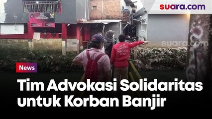 Tinjau Kali Mampang, Tim Advokasi Solidaritas untuk Korban Banjir: Tak Ada Pengerukan dan Penurapan