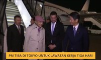 PM tiba di Tokyo untuk lawatan kerja tiga hari