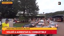 Volvió a aumentar el combustible