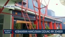 Diduga Korsleting Listrik, Gedung RRI Ludes Terbakar