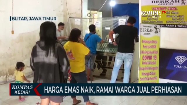 Harga Emas Naik, Warga Berbondong-bondong Jual Perhiasan