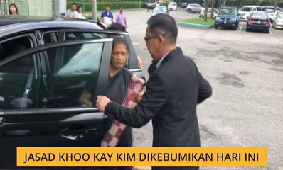 Jasad Khoo Kay Kim dikebumikan hari ini