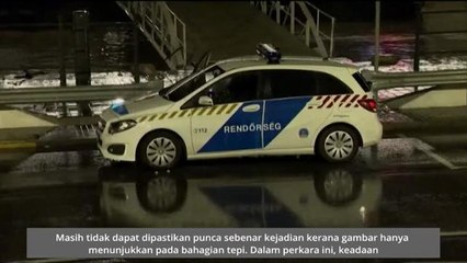 Aliran trafik di Sungai Danube disyaki punca kemalangan kapal