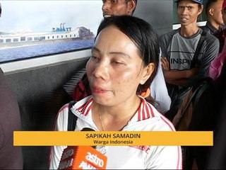 Perkhidmatan feri pilihan warga Indonesia pulang ke kampung halaman