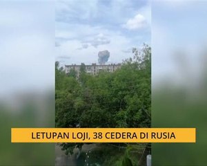 Letupan loji, 38 cedera di Rusia