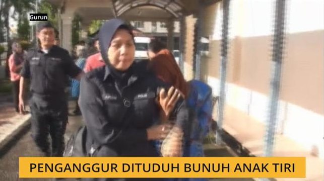 Penganggur dituduh bunuh anak tiri