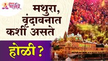 मथुरा आणि वृंदावनमध्ये होळी कशी साजरी करतात? Know how Holi is celebrated in Mathura and Vrindavan?