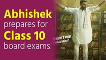 Abhishek Bachchan prepares for Class 10 board exams from jail