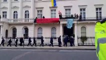 Riot police storm oligarch's mansion occupied by squatters