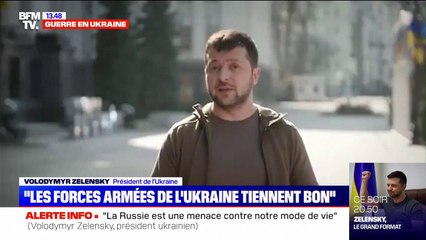 Télécharger la video: Guerre en Ukraine: Volodymyr Zelensky évoque des pourparlers 