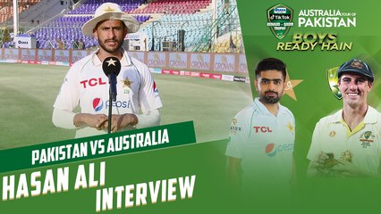 Hasan Ali Interview | Pakistan vs Australia | 2nd Test Day 3 | PCB | MM2T