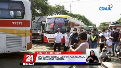 Operasyon kontra-colorum na sasakyan, mas pinaigting ng MMDA | 24 Oras