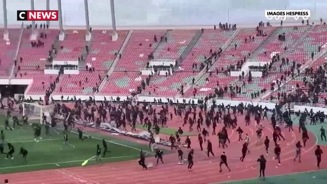 Maroc : plus d’une centaine de blessés lors d’un match à Rabat