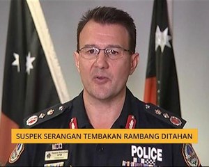 Suspek serangan tembakan rambang ditahan