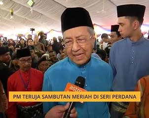 PM teruja sambutan meriah di Seri Perdana