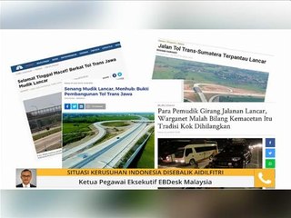 Situasi kerusuhan Indonesia disebalik Aidilfitri