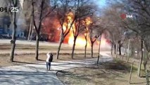 Son dakika haberi | Kiev'de Rus roketi imha edildi: 1 ölü