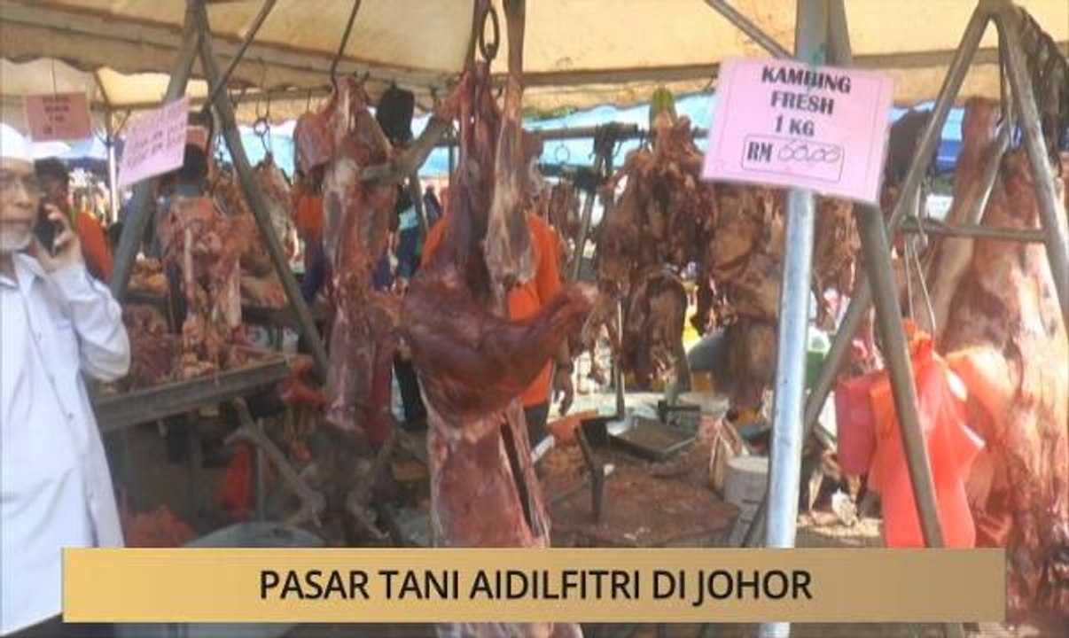 Khabar Dari Johor: Pasar Tani Aidilfitri di Johor