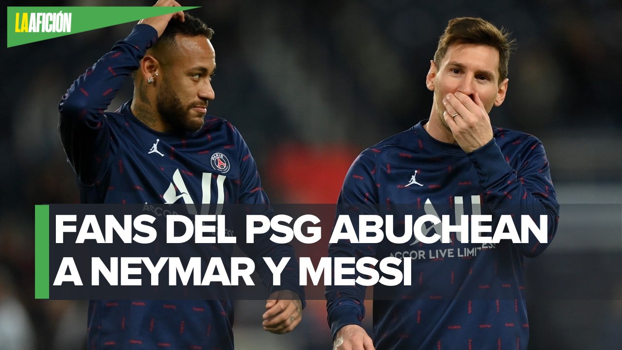 Entre abucheos a Lionel Messi y Neymar, PSG ven...