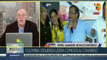 Izquierda colombiana lidera resultados preliminares de las legislativas