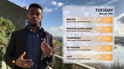 Daily Weather Report for Bristol 14 March