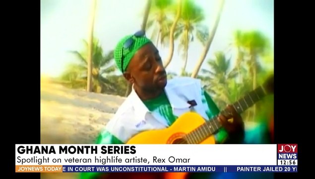 Ghana Month Series: Spotlight on veteran highlife artiste, Rex Omar - Joy Showbiz Today (14-3-22)