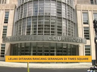 Lelaki ditahan rancang serangan di Times Square