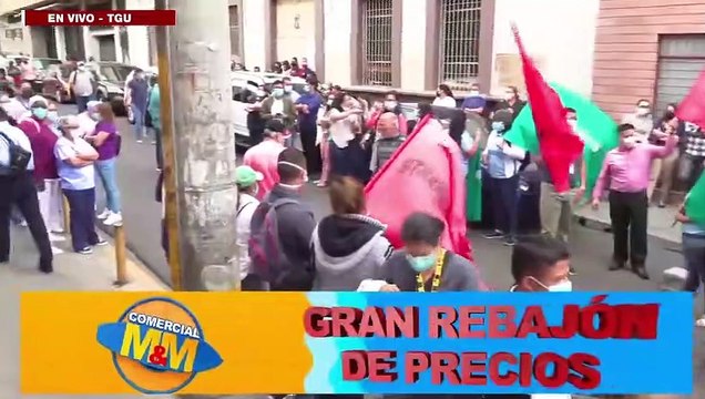 ¡Nuevamente! Plantón frente a la Secretaría de Salud exigiendo nombramientos