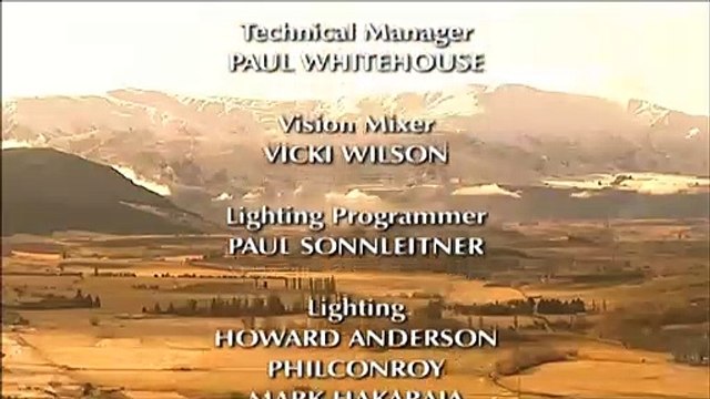 Hayley Westenra — Credits – End | Hayley Westenra Live from New Zealand