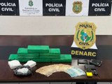 Três homens são presos com 9kg de cocaína em flat na Beira Mar