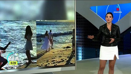 Pide matrimonio en la playa y se le cae el anillo al mar