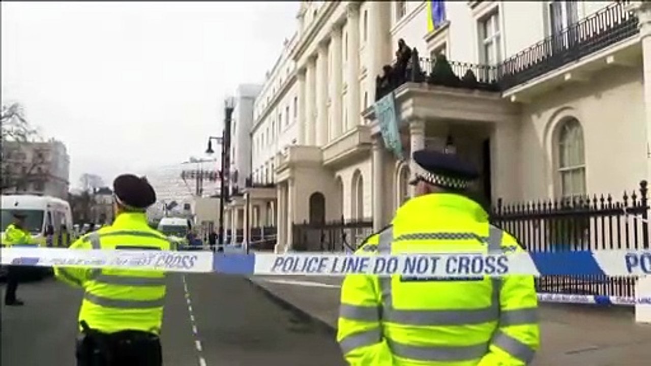 Squatters occupy London mansion suspected of belonging to Russian billionaire Oleg Deripaska