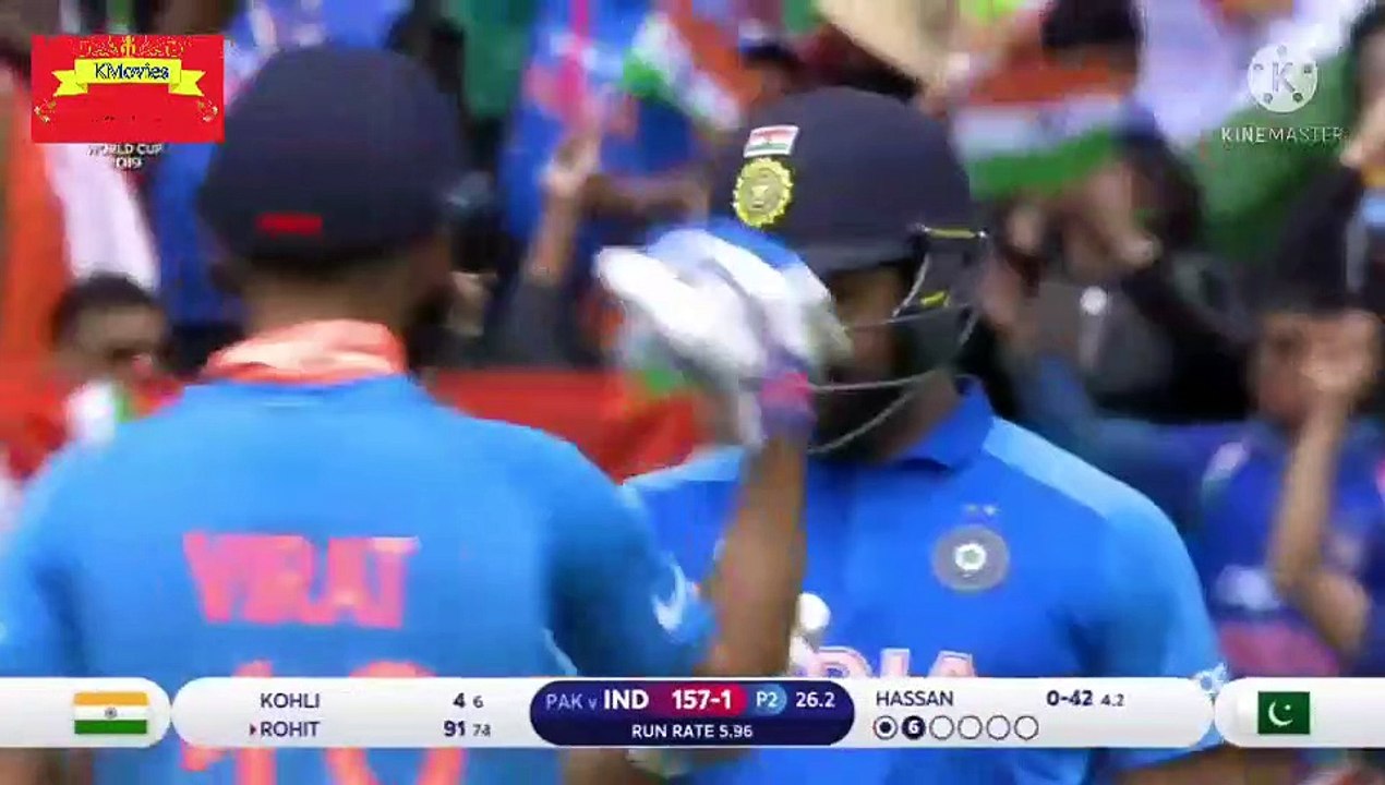 Rohit Sharma 140 against Pakistan |.     ICC cricket World Cup 2019