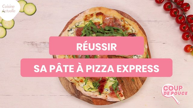 CUISINE ACTUELLE - Coup de pouce - Faire une pâte à pizza