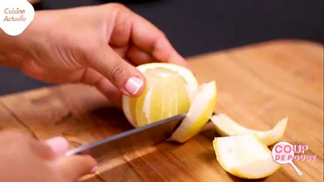 CUISINE ACTUELLE - Coup de pouce - Peler des suprêmes d'agrumes