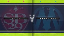 Clinical Marseille up to second with victory over Brest