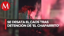 Reportan camiones incendiados en Colima tras detención de 'El Chaparrito', supuesto líder del CJNG