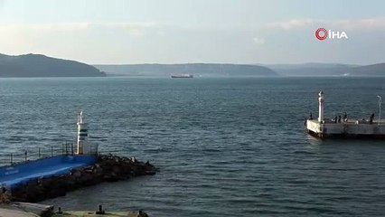 Rusya'dan ayçiçek yağı taşıyan gemi Çanakkale Boğazı'ndan geçti