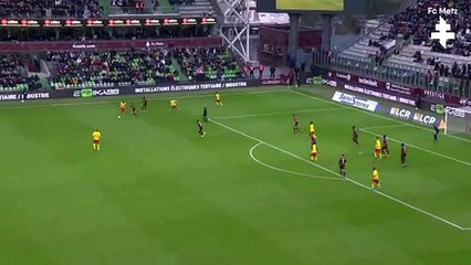Metz - Lens, William Mikelbrencis Grenat du match