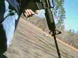 Xbox 360 détruite au fusil mitrailleur et au PK