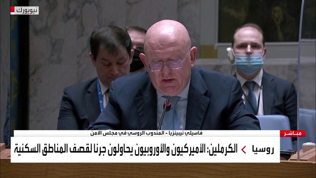 كلمة مندوب روسيا في الأمم المتحدة أمام جلسة لمجلس الأمن