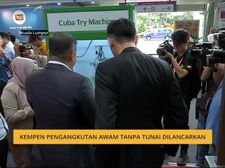 Kempen Penggunaan Pengangkutan Awam Tanpa Tunai dilancarkan