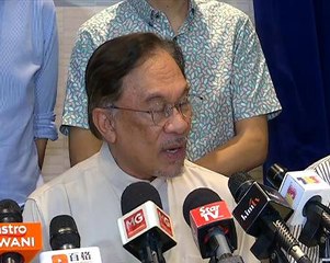Sidang media khas Anwar Ibrahim