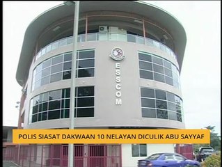 Polis siasat dakwaan 10 nelayan diculik Abu Sayyaf