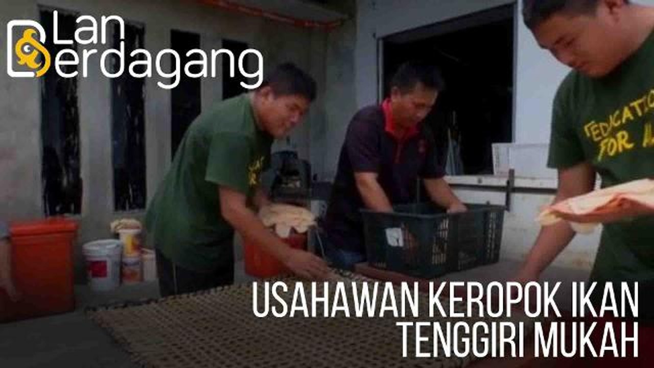 Lan Berdagang: Usahawan Keropok Ikan Tenggiri Mukah