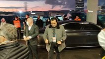 Beşiktaş Yönetimi derbiyi izlemek için stada geldi