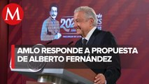 AMLO no descarta viajar a Argentina tras invitación de Alberto Fernández