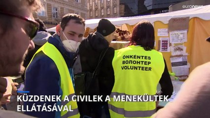 Lelkesek az ukrán menekülteket segítő civilek, de támogatásra lenne szükségük