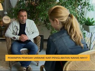 Pemimpin pemisah Ukraine nafi penglibatan nahas MH17