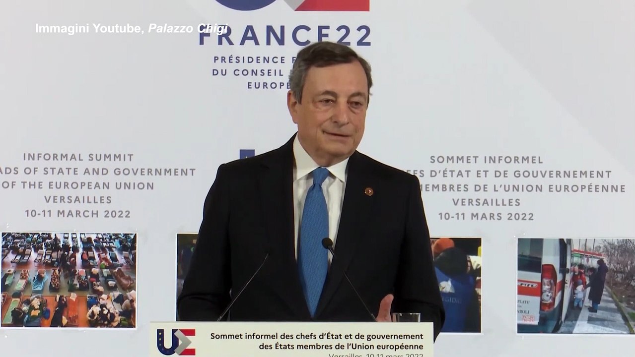 Ucraina, Draghi: "Non siamo in economia di guerra ma è bene prepararsi"